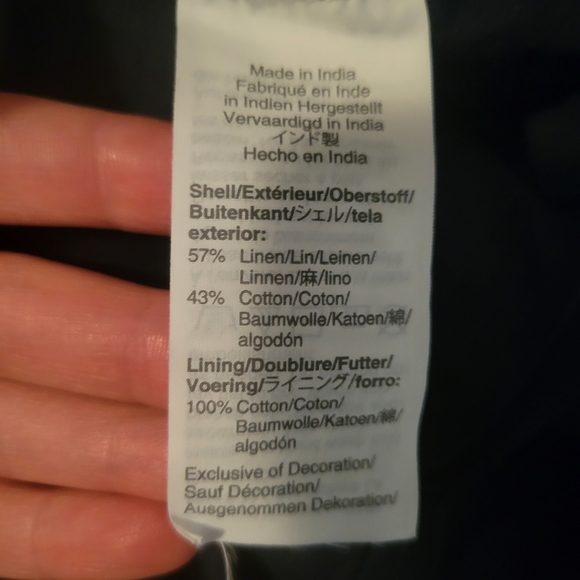 EUC J. Crew Embellished Peplum Top - Picture 6 of 6